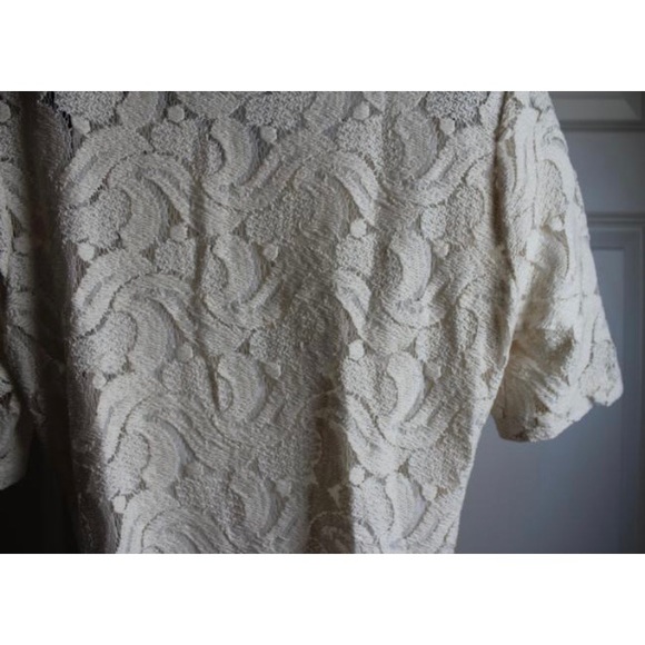 A.L.C Cream Lace Dress - Picture 6 of 7